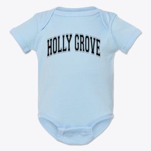 Holly Grove High School Varsity Arch Baby Onesie
