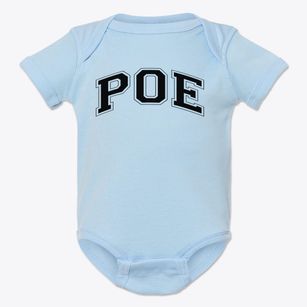 Poe Development Center Varsity Arch Baby Onesie