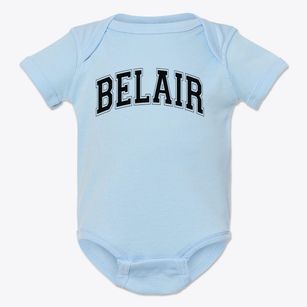 Belair Math & Science Magnet School Varsity Arch Baby Onesie