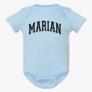 Marian High School Varsity Arch Baby Onesie
