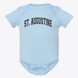 Saint Augustine Cathedral School Varsity Arch Baby Onesie