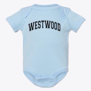 Westwood Middle School Varsity Arch Baby Onesie