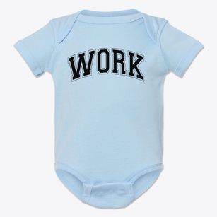 Work Opportunity Center Varsity Arch Baby Onesie