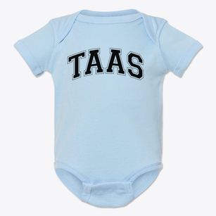 The Academic Arts School Varsity Arch Baby Onesie
