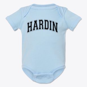 Hardin Middle School Varsity Arch Baby Onesie