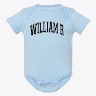 William R Elementary School Varsity Arch Baby Onesie