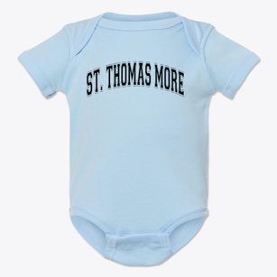 Saint Thomas More Catholic Grade School Varsity Arch Baby Onesie
