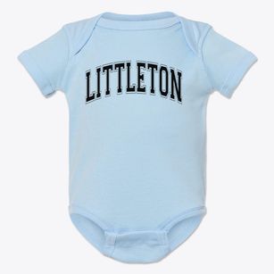 Littleton Senior High School Varsity Arch Baby Onesie
