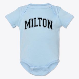 Milton Elementary School Varsity Arch Baby Onesie