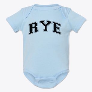 Rye Junior High School Varsity Arch Baby Onesie