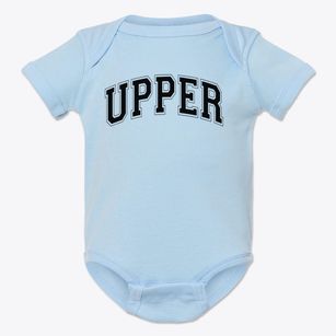 Upper Elementary School Varsity Arch Baby Onesie