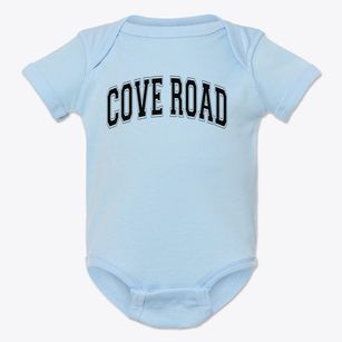 Cove Road Elementary School Varsity Arch Baby Onesie