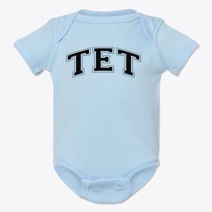Tet Christian Academy Varsity Arch Baby Onesie