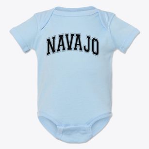 Navajo Prep Varsity Arch Baby Onesie