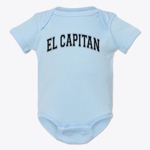 El Capitan Elementary School Varsity Arch Baby Onesie