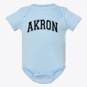 Akron High School Varsity Arch Baby Onesie
