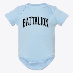 Battalion Christian Academy Varsity Arch Baby Onesie