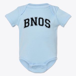Bnos Zion Of Bobov High School Varsity Arch Baby Onesie