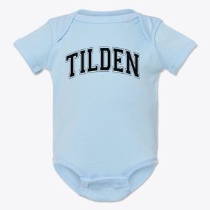 Tilden High School Varsity Arch Baby Onesie