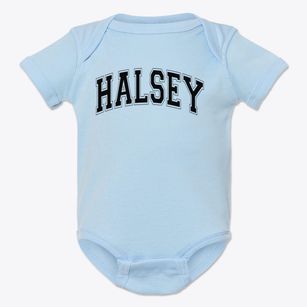 Halsey Middle School Varsity Arch Baby Onesie