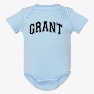 Grant Middle School Varsity Arch Baby Onesie