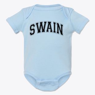 Swain County East Elementary School Varsity Arch Baby Onesie