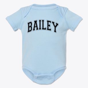 Bailey Middle School Varsity Arch Baby Onesie