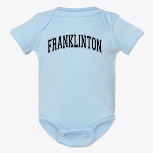 Franklinton Middle School Varsity Arch Baby Onesie