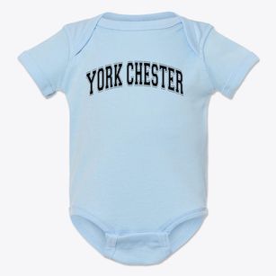 York Chester Middle School Varsity Arch Baby Onesie