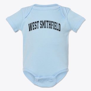 West Smithfield Elementary School Varsity Arch Baby Onesie