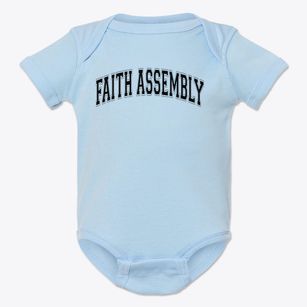 Faith Assembly Christian Academy Varsity Arch Baby Onesie