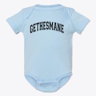Gethesmane Church School Varsity Arch Baby Onesie