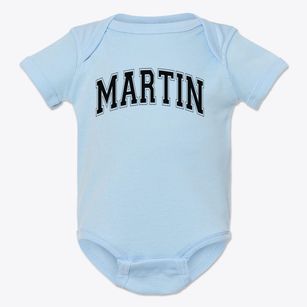 Martin Middle School Varsity Arch Baby Onesie