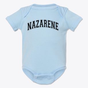 Nazarene Christian School Varsity Arch Baby Onesie