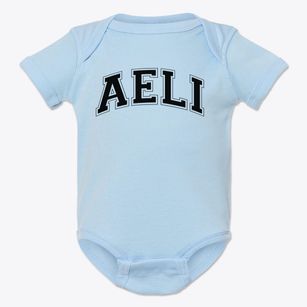 Academy For Early Learning Independent Chartered School Varsity Arch Baby Onesie
