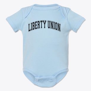 Liberty Union Middle School Varsity Arch Baby Onesie
