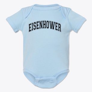 Eisenhower High School Varsity Arch Baby Onesie