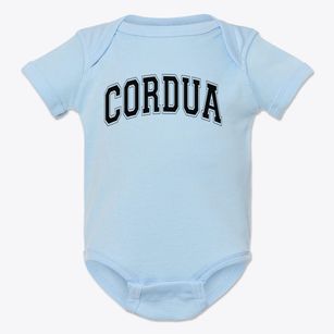 Cordua Elementary School Varsity Arch Baby Onesie