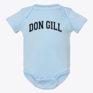 Don Gill Elementary School Varsity Arch Baby Onesie