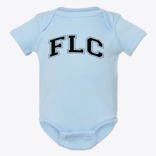 Franklin Learning Center Varsity Arch Baby Onesie