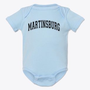 Martinsburg Elementary School Varsity Arch Baby Onesie