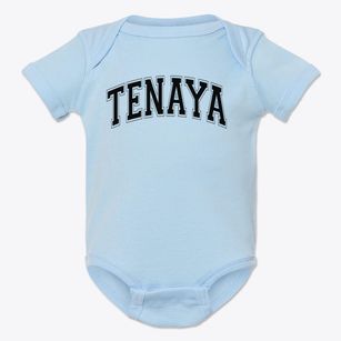 Tenaya Middle School Varsity Arch Baby Onesie