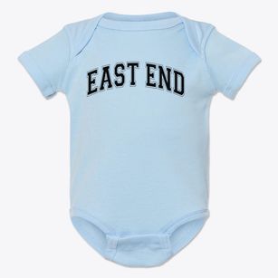East End Elementary School Varsity Arch Baby Onesie