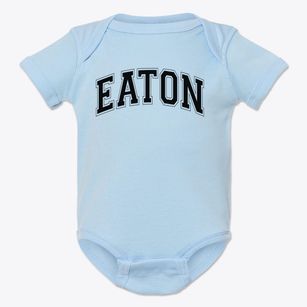 Eaton Elementary School Varsity Arch Baby Onesie