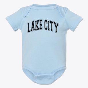 Lake City Middle School Varsity Arch Baby Onesie