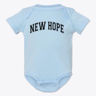 New Hope Christian Academy Varsity Arch Baby Onesie