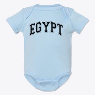 Egypt Elementary School Varsity Arch Baby Onesie