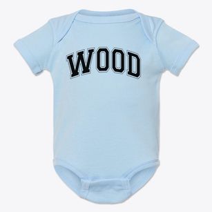 Wood Middle School Varsity Arch Baby Onesie
