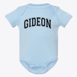 Imogene Gideon Elementary School Varsity Arch Baby Onesie