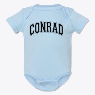 Conrad Varsity Arch Baby Onesie